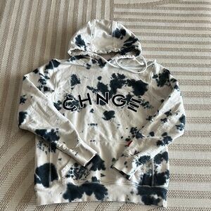 Mens medium chnge organic cotton hoodie pit 22 Length 27